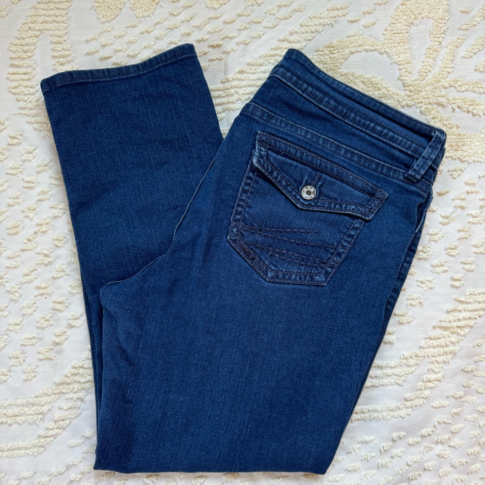a.n.a Jeans,Straight Leg, Blue, Size 32/14